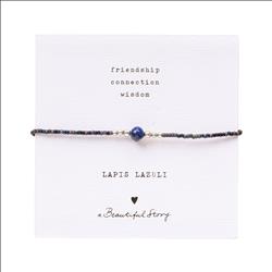 Iris Card Lapis Lazuli Silver - A Beautiful Story